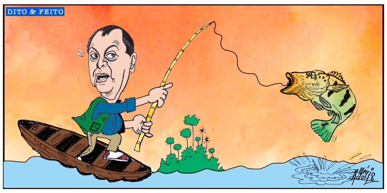 Dito & Feito -“Lá na minha terra,  tucunaré morre pela boca!”