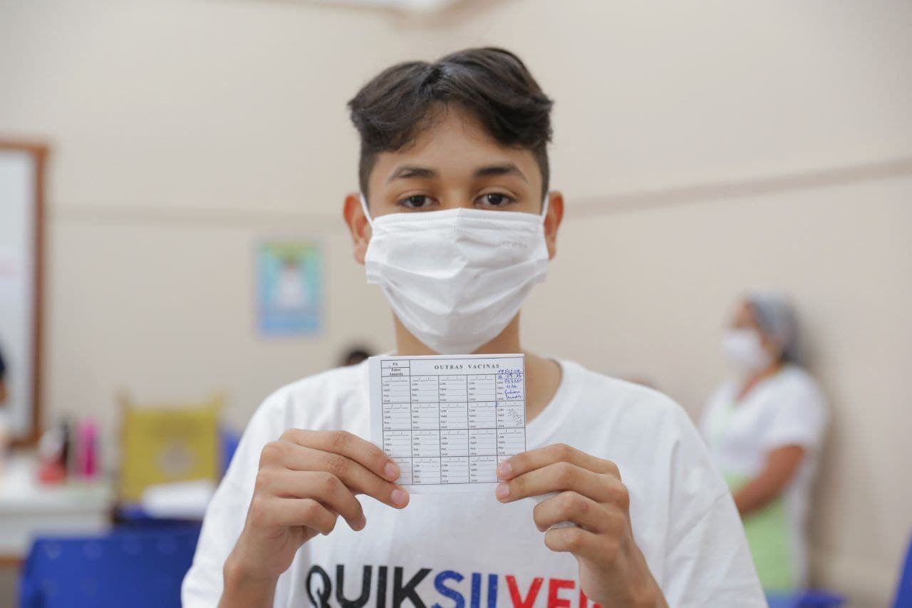 Mutirão em Iranduba aplicou 2,3 mil doses de vacina contra a Covid-19