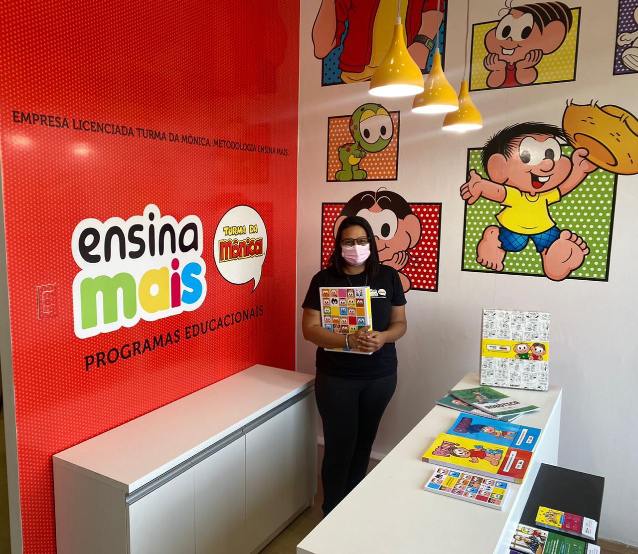 Manaus ganha primeira franquia da Ensina Mais Turma da Mônica