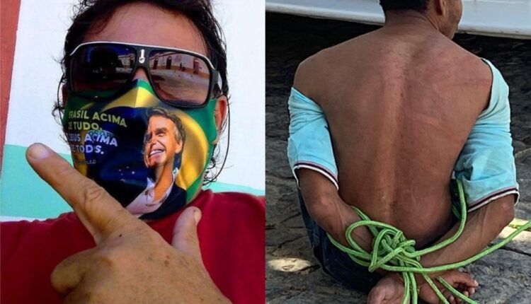 Comerciante bolsonarista amarra e espanca quilombola na rua; veja a cena