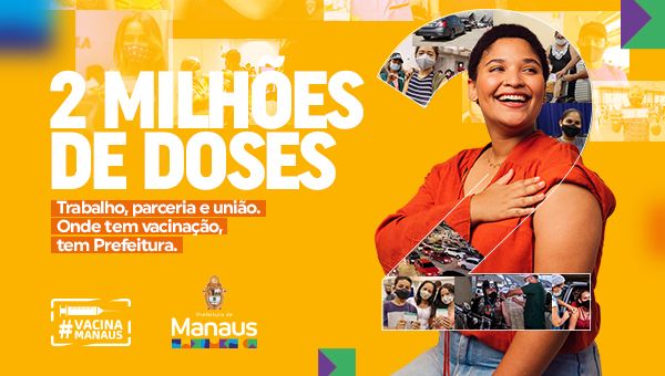 Dois milhões de doses: Trabalho, parceria e união