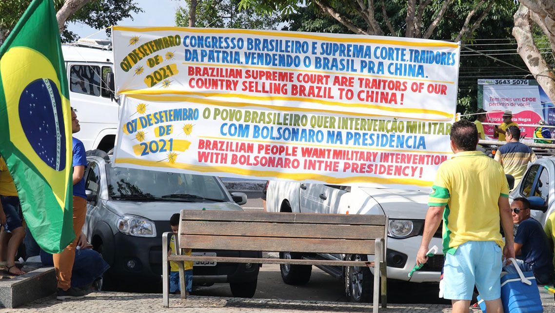 Manifestação 7 de setembro em Manaus