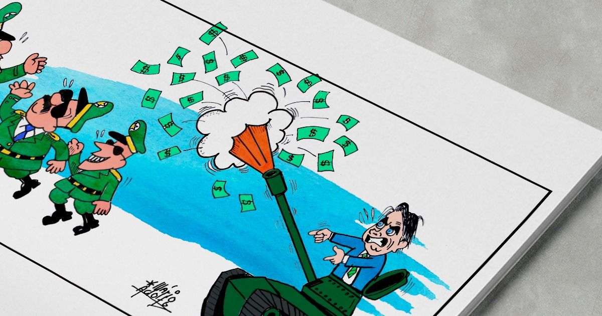 Dito & Feito – Comandantes que dirigem estatais somam os salários e dobram soldo