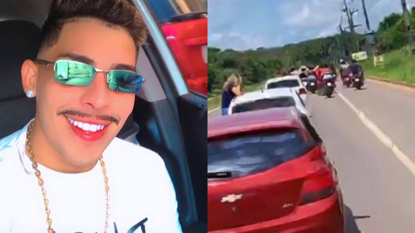 Familiares e amigos fazem cortejo de Romarinho Mec em Iranduba