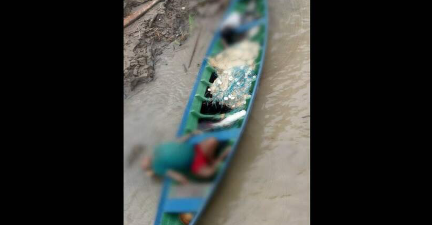 Família é encontrada morta dentro de canoas em Codajás