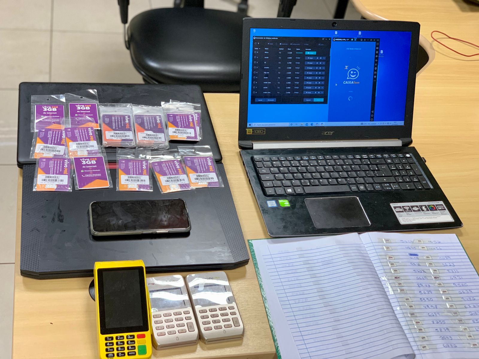 Homem é preso por fraudar o auxílio emergencial com ajuda de gerente da Caixa em Manaus