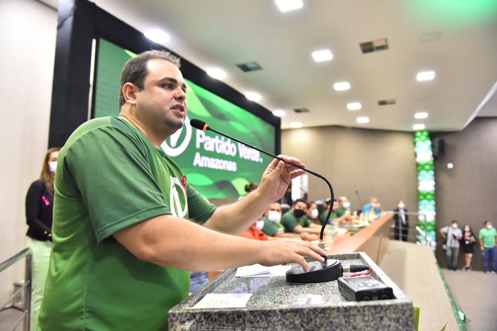 Roberto Cidade assume presidência do PV e afirma: “seremos protagonistas nas próximas eleições”