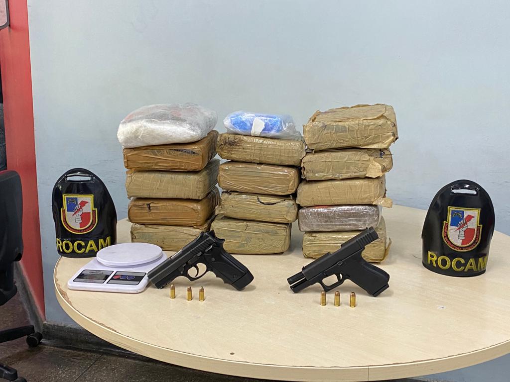 Mulheres são presas com droga avaliada em R$280 mil