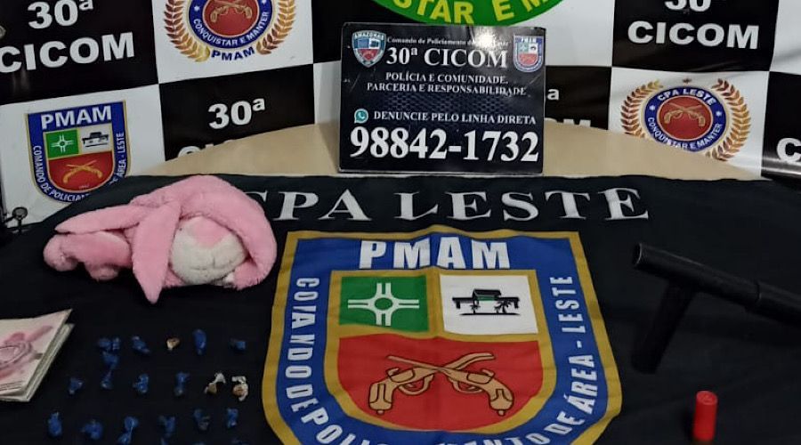 Adolescente é apreendida com droga dentro de urso de pelúcia