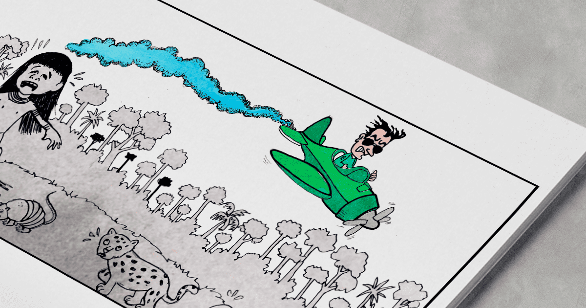 Dito & Feito - Floresta Amazônica está sendo envenenada; lembra o Vietnã