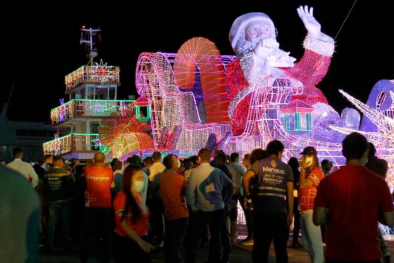 Presépio flutuante percorrerá comunidades ribeirinhas de Manaus