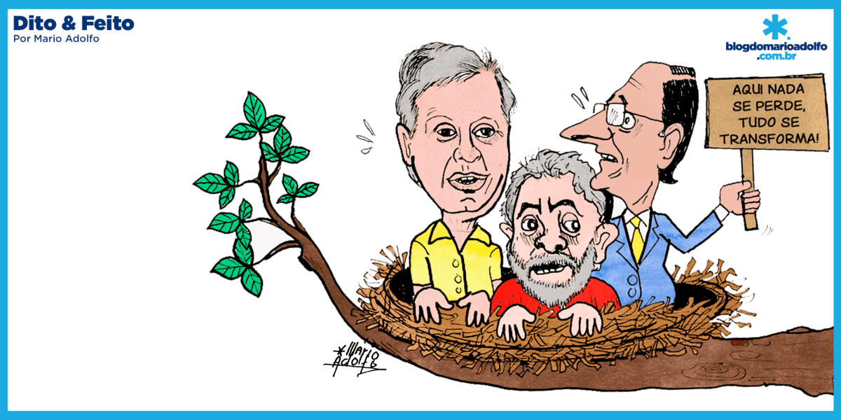 Dito & Feito - UM ESTRANHO NO NINHO – Arthur vai ao jantar de Lula e Alckmin, mas avisa que diálogo não é adesão