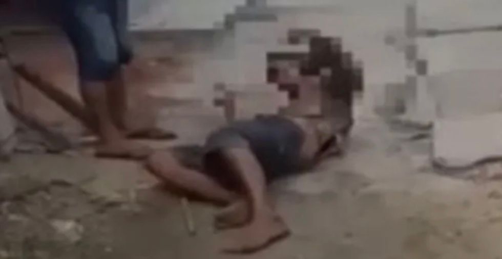 Homem suspeito de estupro é espancado no Japiim