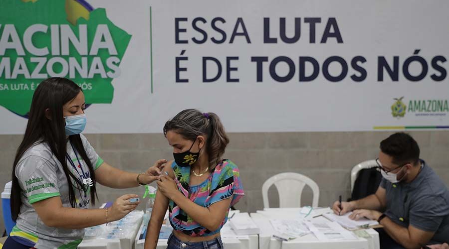 Amazonas alcança a marca de 5 milhões de doses aplicadas; 64% têm esquema completo