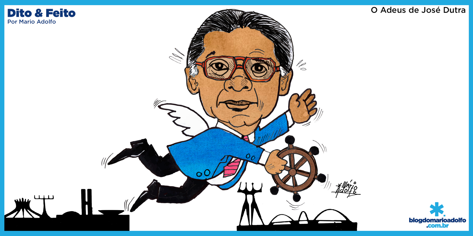 Dito & Feito - LUTO NA MDB – O adeus de José Dutra, o candidato  das “Mãos Limpas” que disputou a prefeitura