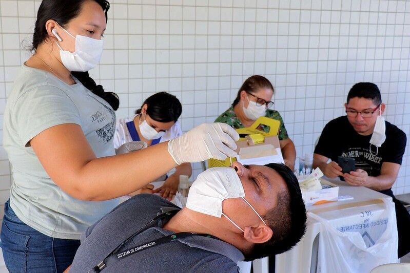 Manaus abre Centro de Testagem para Covid no Studio 5