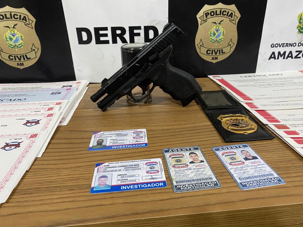 Falso policial civil é preso na zona Norte de Manaus