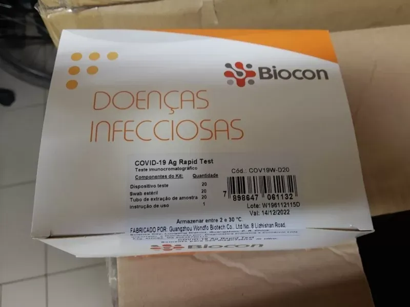 Mais de 3 mil testes de Covid desviados do Amazonas são apreendidos em Roraima