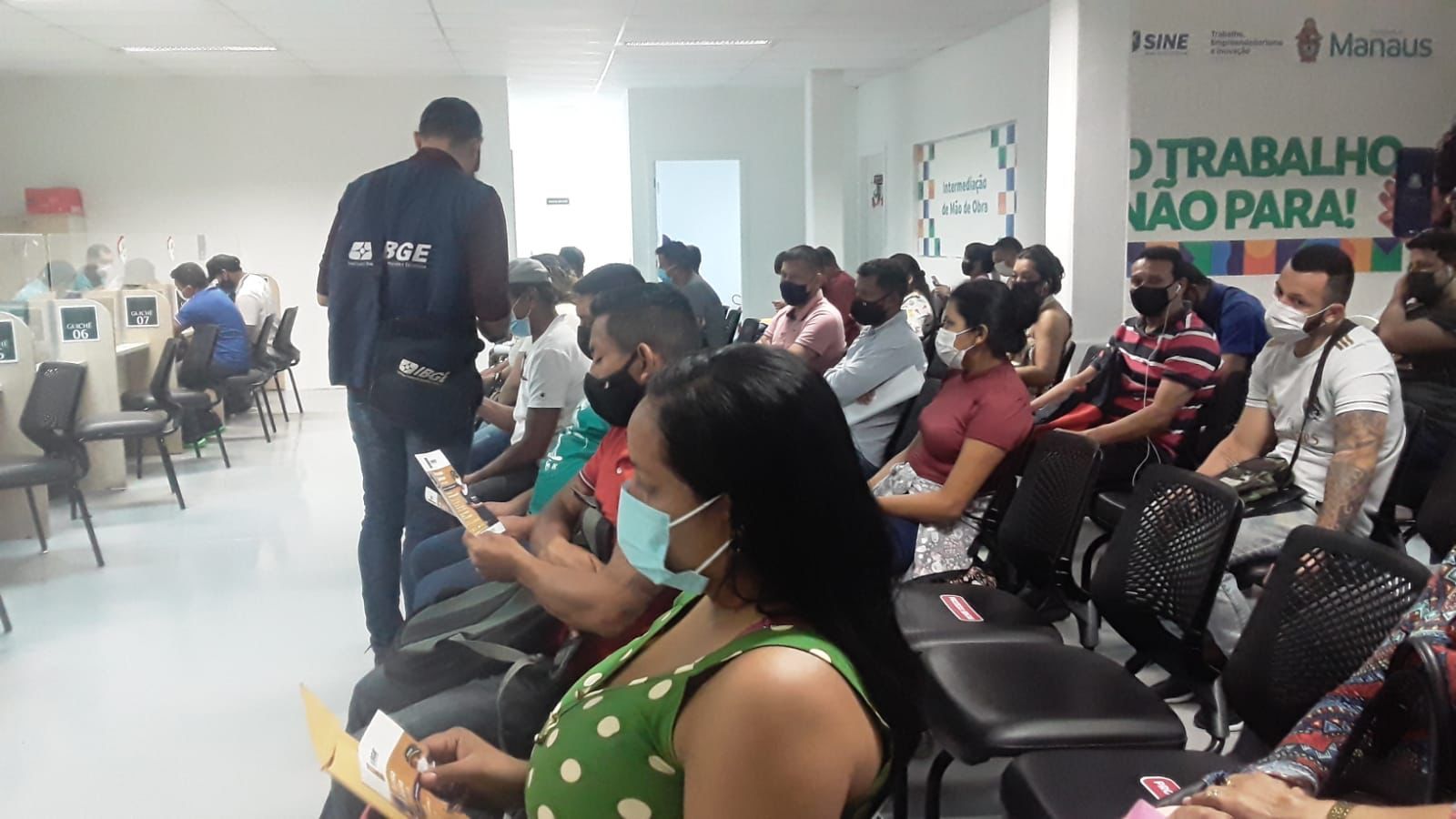 Postos do Sine Manaus farão inscrição para concurso do IBGE