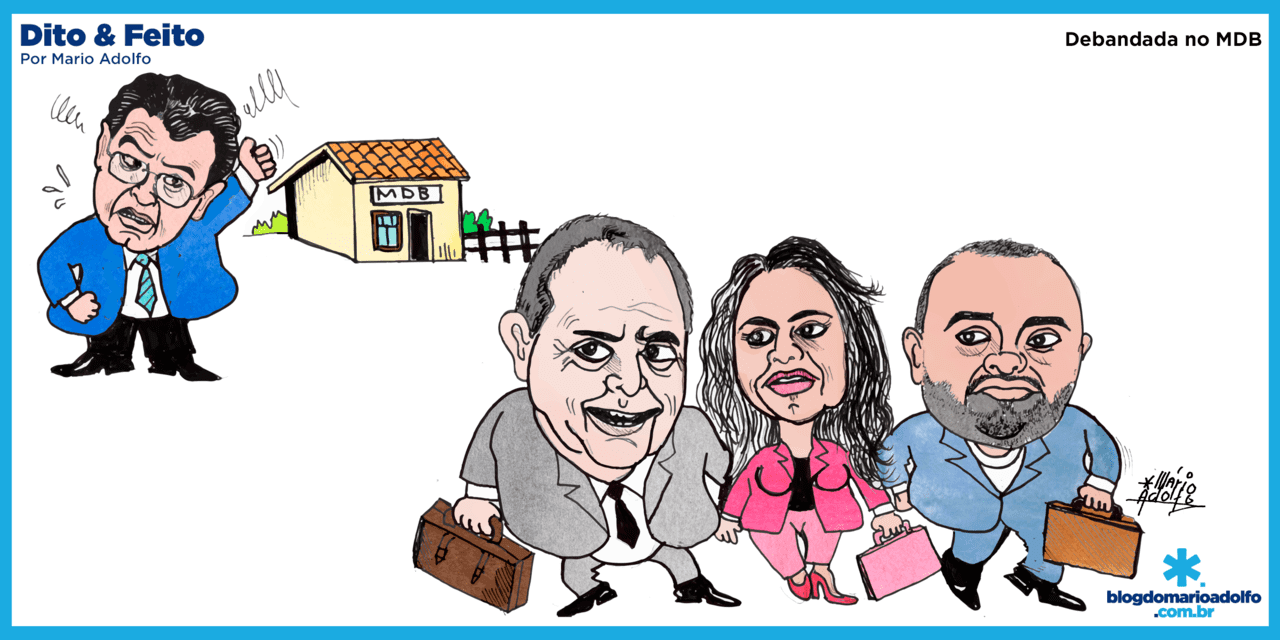 Debandada do MDB não esvazia a pretensão de Braga em de se eleger governador pela 3ª vez, garante uma fonte