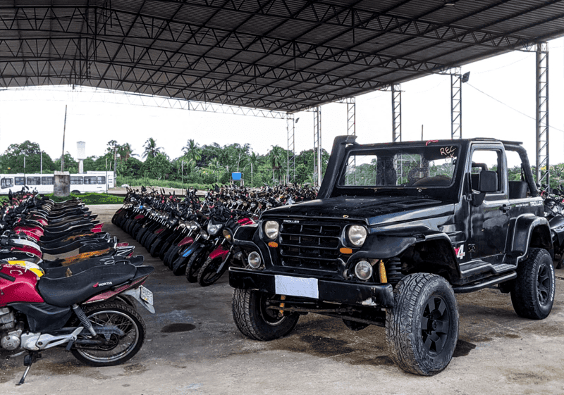 Detran Amazonas vai leiloar 228 veículos na próxima quinta-feira