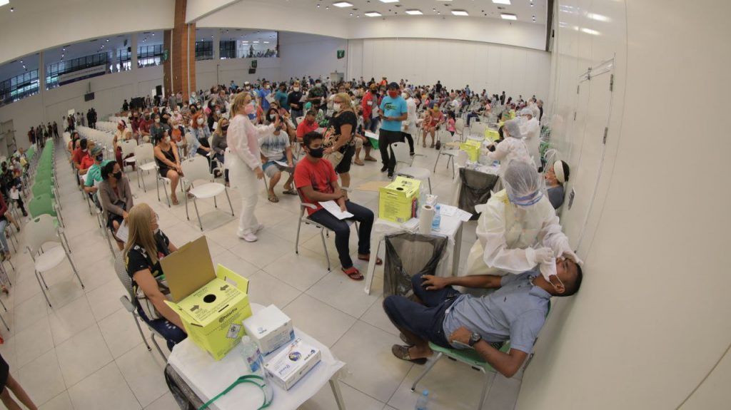Centro de Testagem no Vasco Vasques encerra atividades nesta sexta-feira