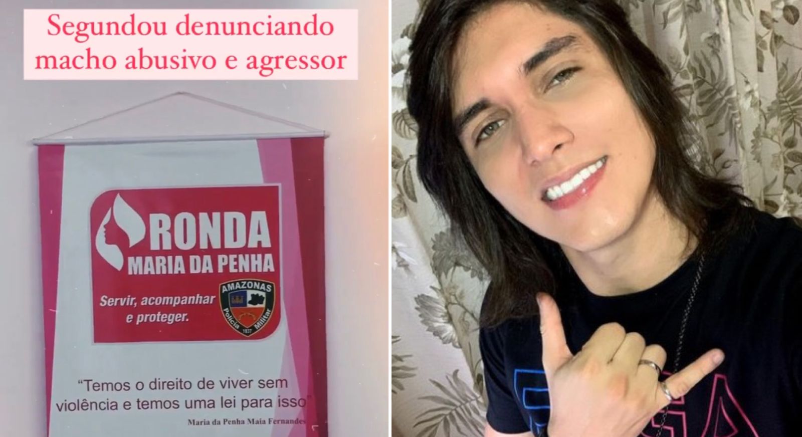 Vocalista de banda é acusado de violência doméstica em Manaus