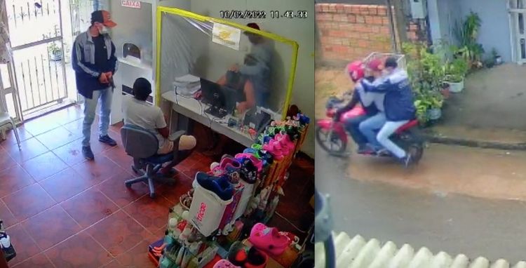 Trio invade agência bancária e rouba R$ 10 mil no interior do AM