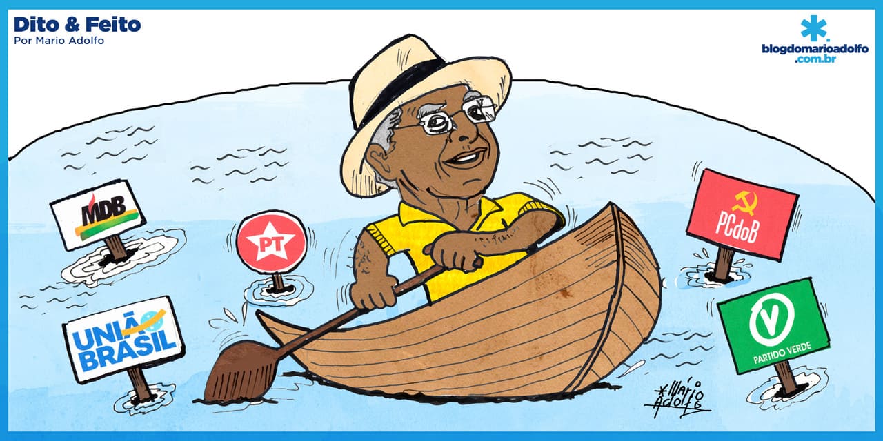 Dito & Feito - CABOCLO REMADOR – Mazoca vai decidir para que lado remar e levar sua canoa ao governo do Estado