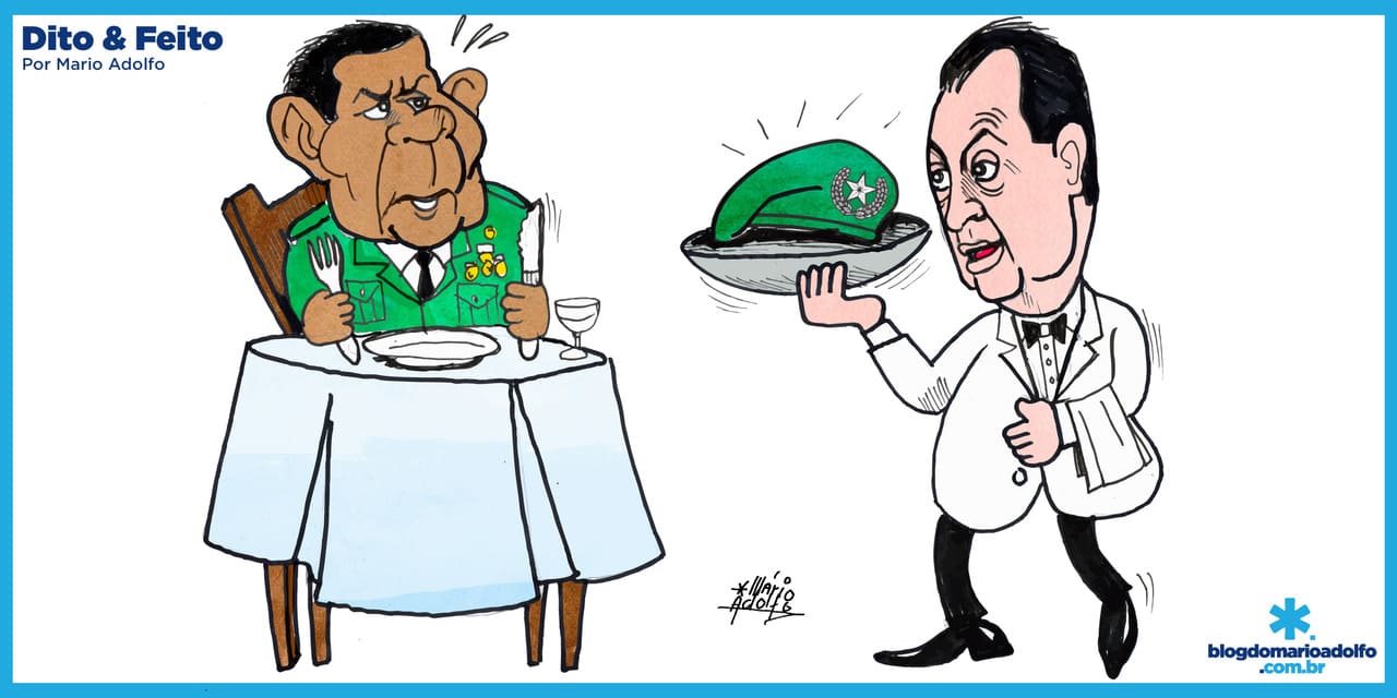 Dito & Feito - “O general Mourão vai ter que comer a boina”