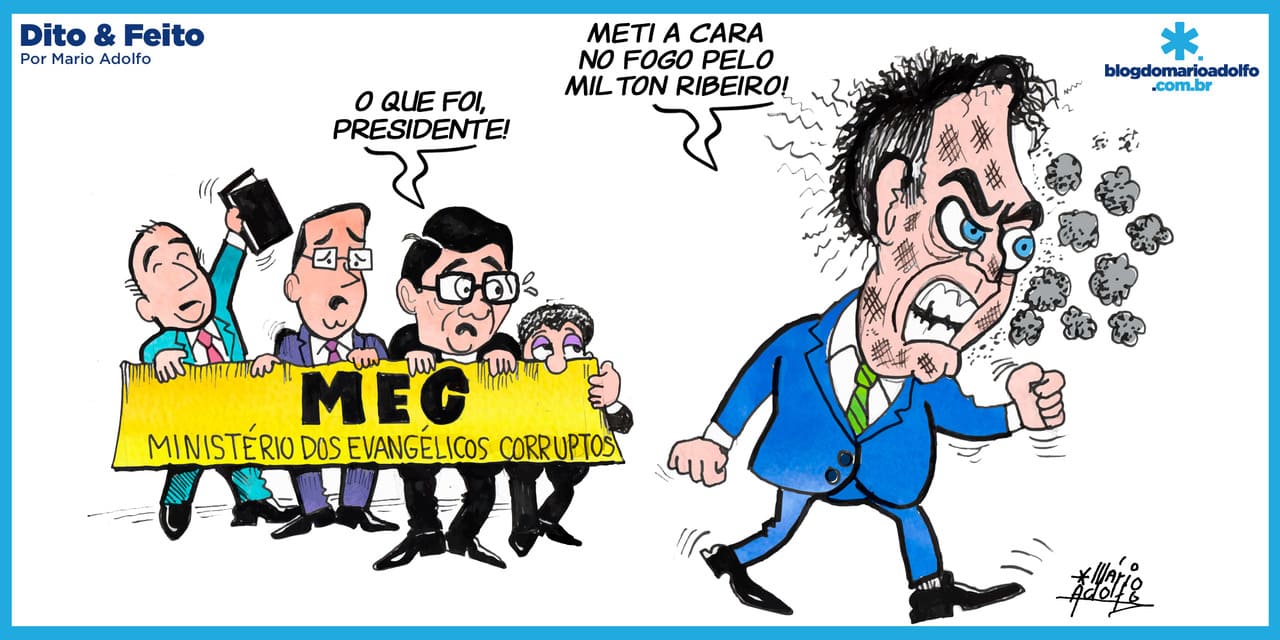 Dito & Feito - Bolsonaro sai 'chamuscado'