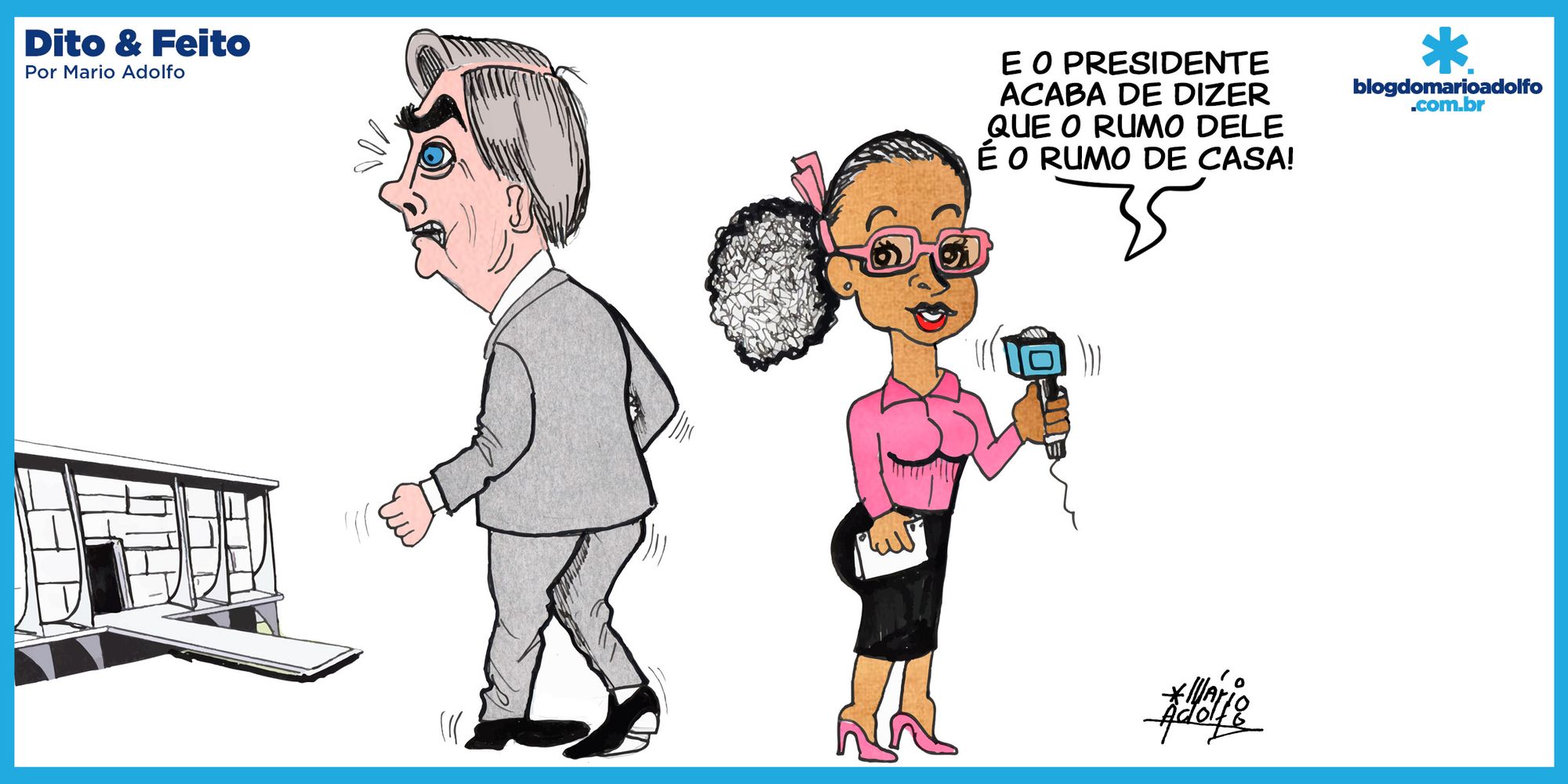 Dito & Feito - O Brasil está no caminho errado e o culpado é Bolsonaro, diz pesquisa