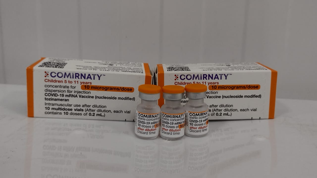 Mais 34,2 mil doses pediátricas de vacinas contra Covid chegam ao AM