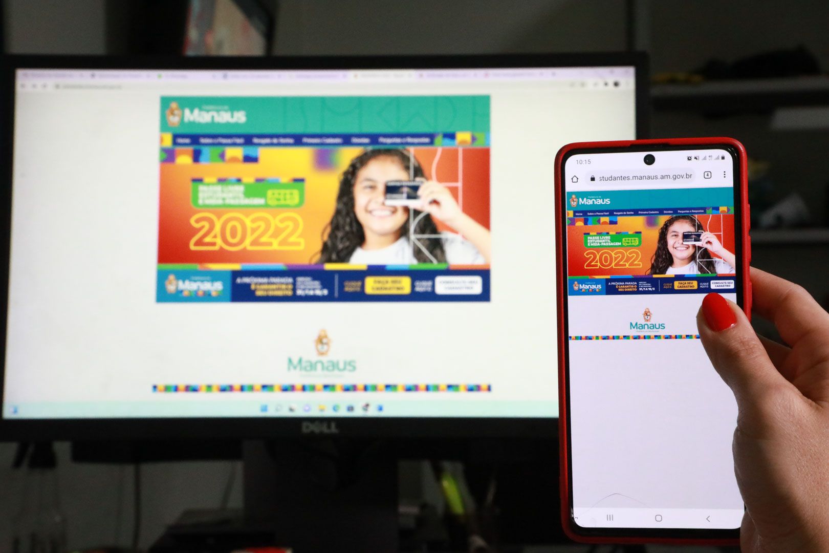 Estudantes podem consultar gratuidade do transporte no portal do estudante