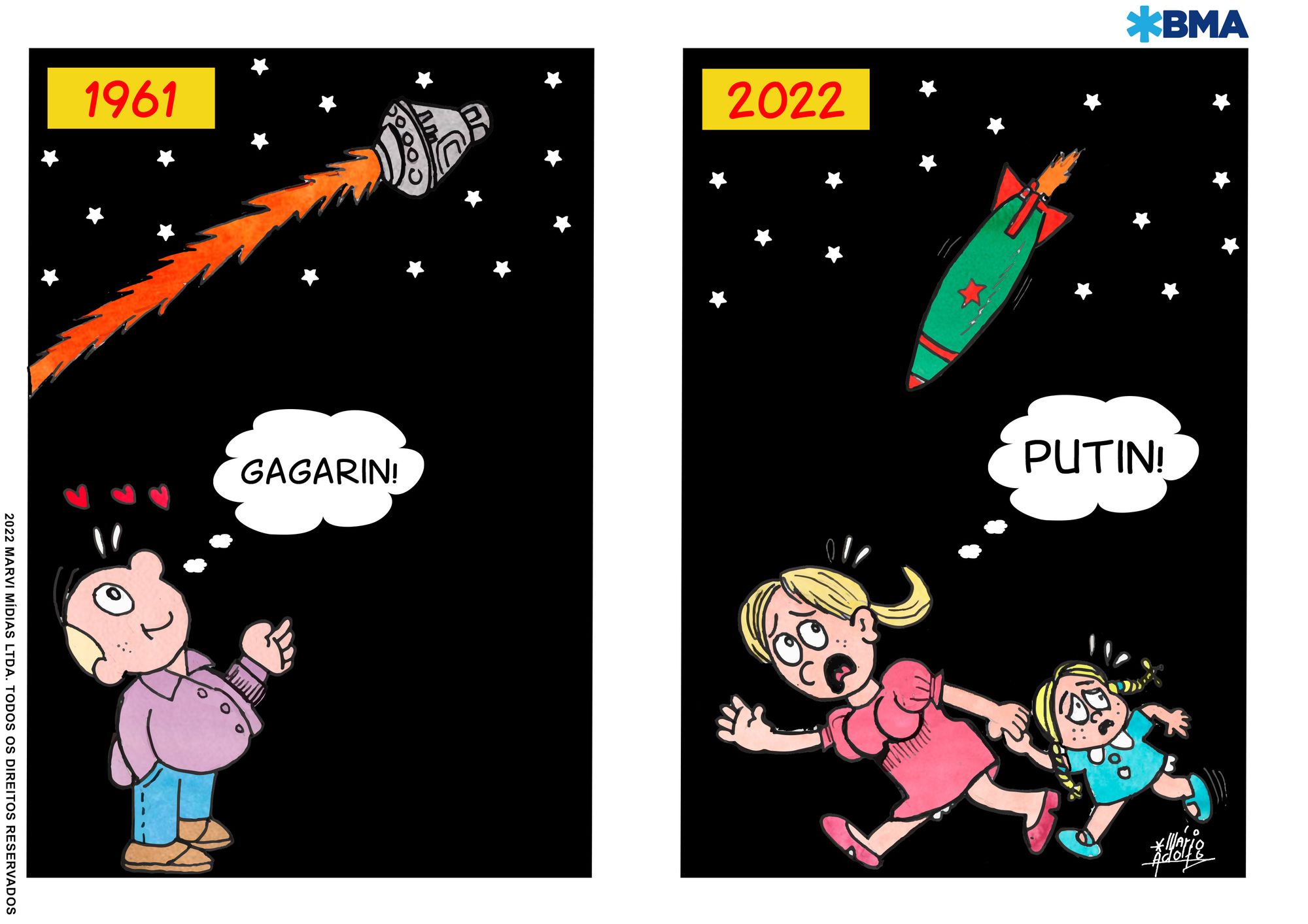 Rússia faz história de formas diferentes