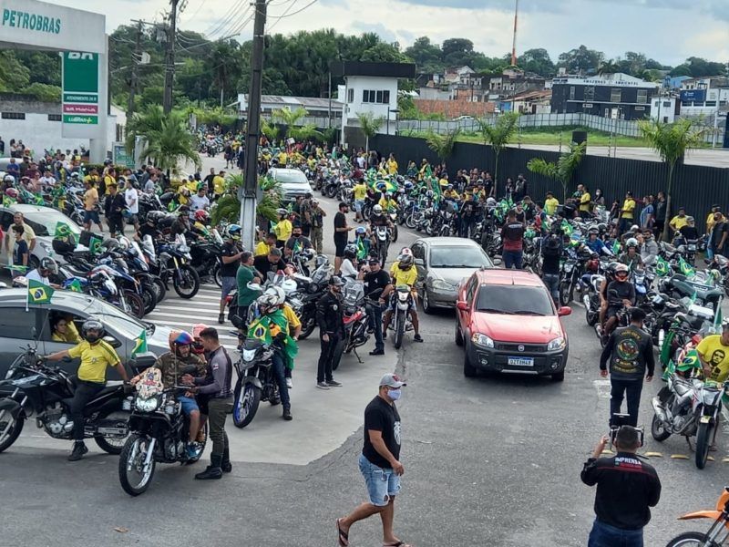 Apoiadores de Bolsonaro anunciam primeira carreata e motociata do ano em Manaus
