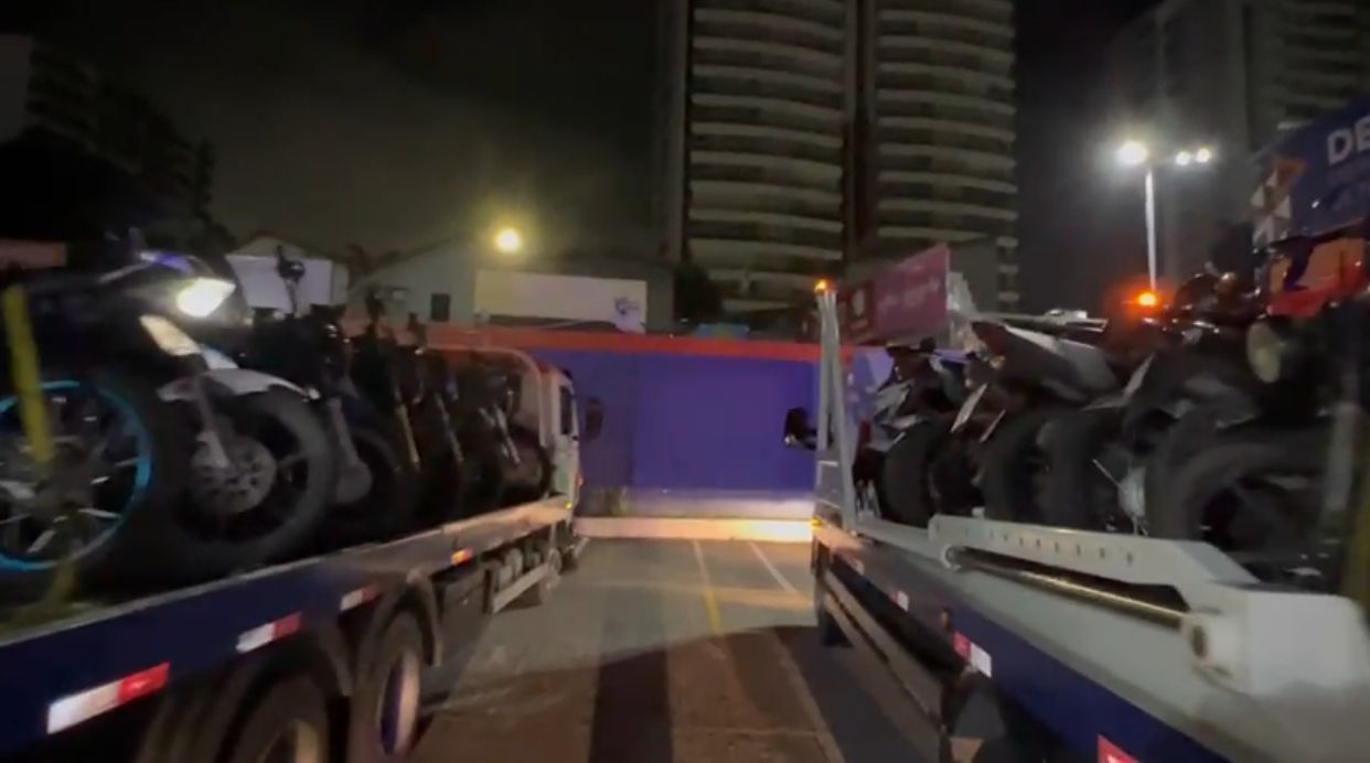 Polícia acaba com rolezinho em Manaus