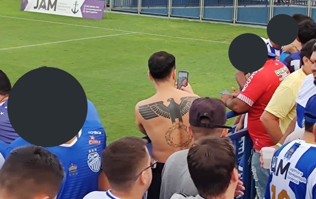 Dito & Feito - São Raimundo exige que torcedor que ostentou símbolo nazista seja investigado