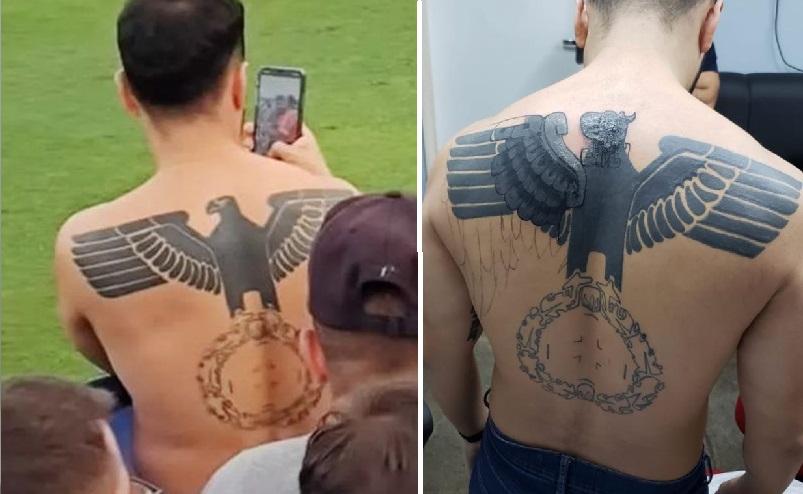 Manauara diz que está cobrindo tatuagem e que não quis fazer apologia ao nazismo