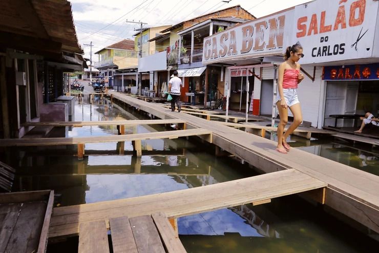 Em Parintins, Defensoria cobra respostas sobre prejuízos da enchente