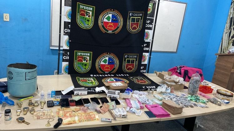 Aprovados em concurso da PM são presos com drogas em Manaus