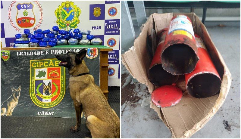 Operação Hórus: mais de 30 quilos de drogas são apreendidas em embarcações