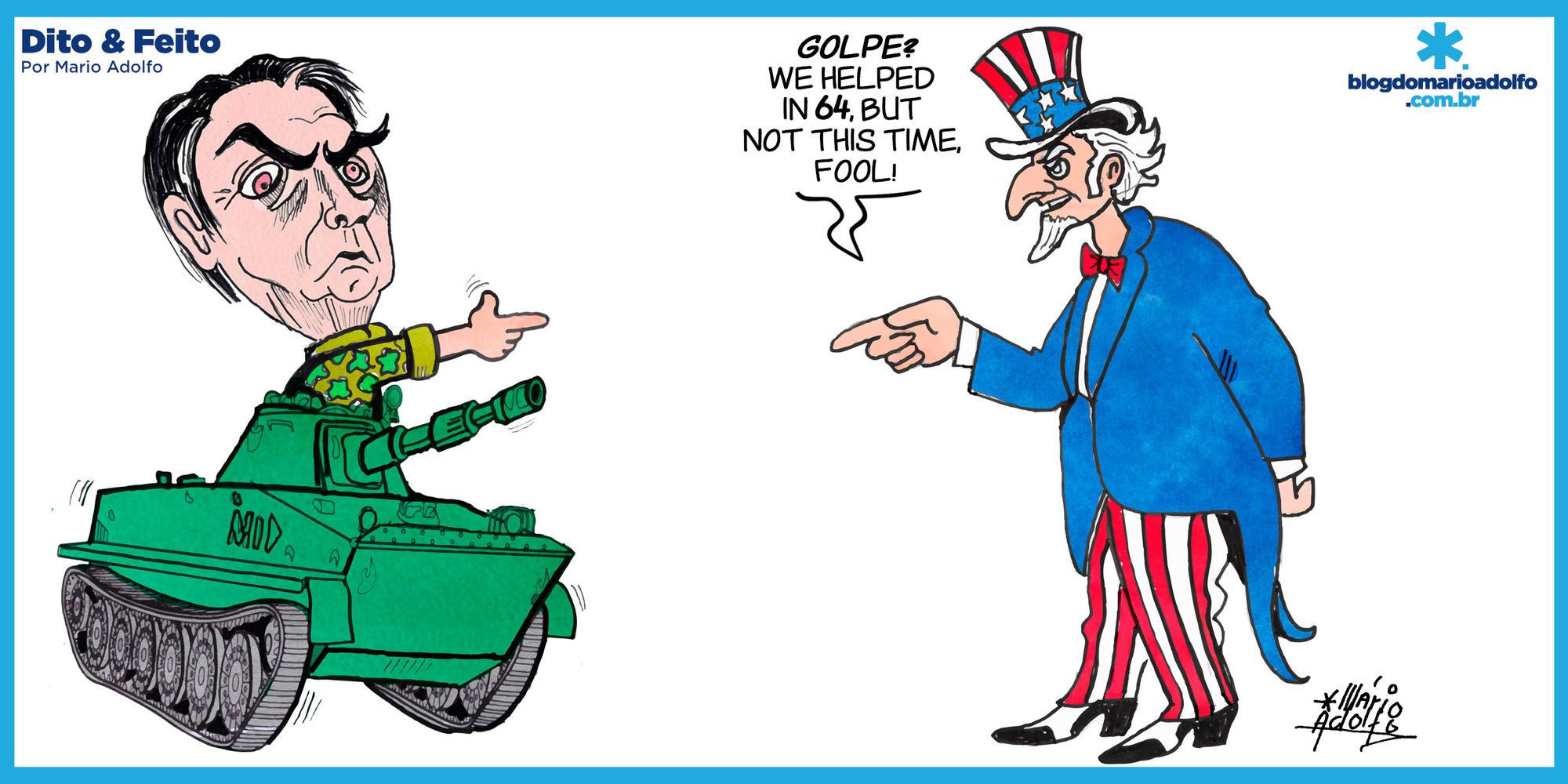 Fito & Feito - Estados Unidos alertam para risco de golpe no Brasil