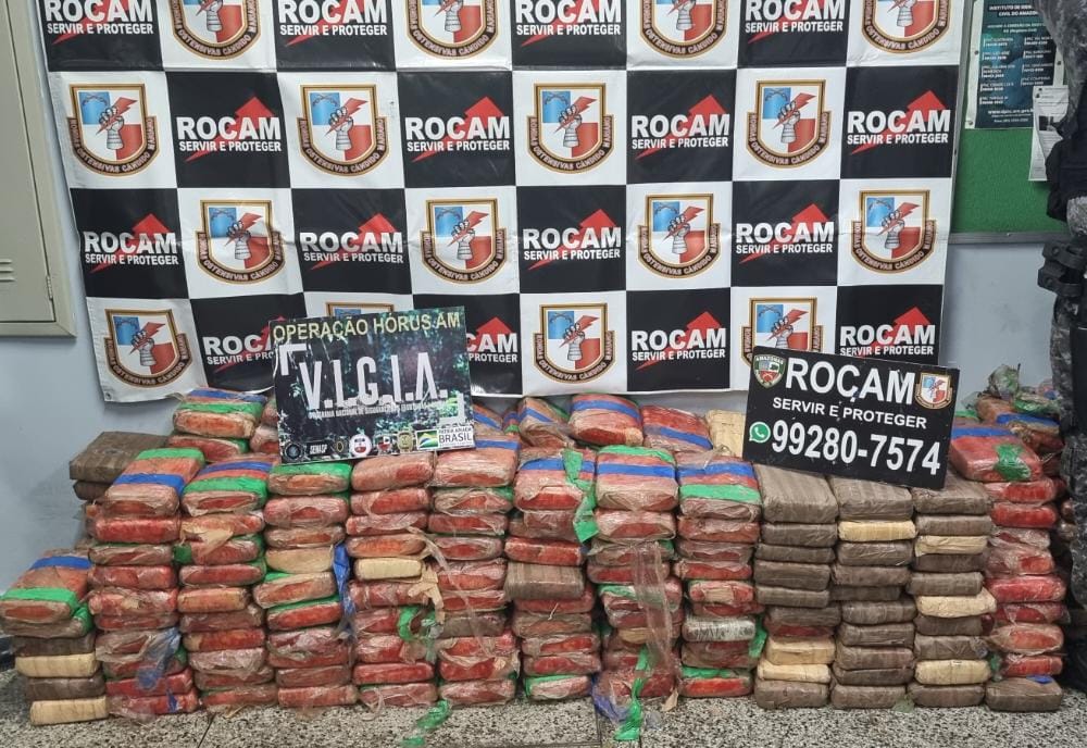 SSP-AM registra três grandes apreensões que somam R$ 14 milhões de prejuízo ao crime