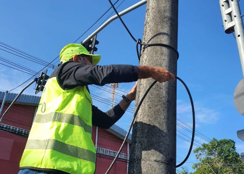 Prefeitura pede que população denuncie furtos de cabos nos semáforos de Manaus