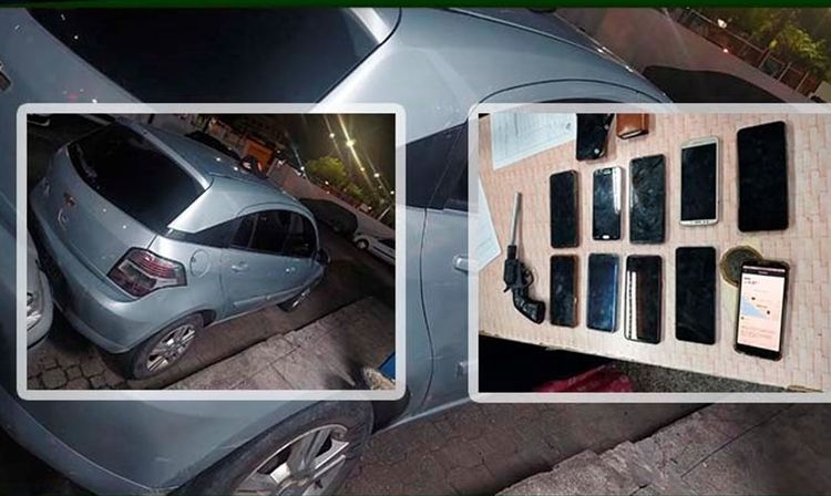 Quadrilha é presa após arrastão em parada de ônibus na Ponta Negra