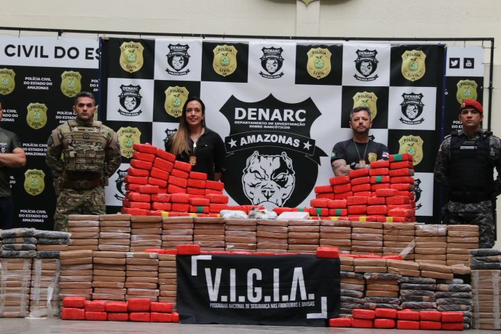 Operação Marina apreende 1 tonelada de cocaína, avaliada em R$17 milhões