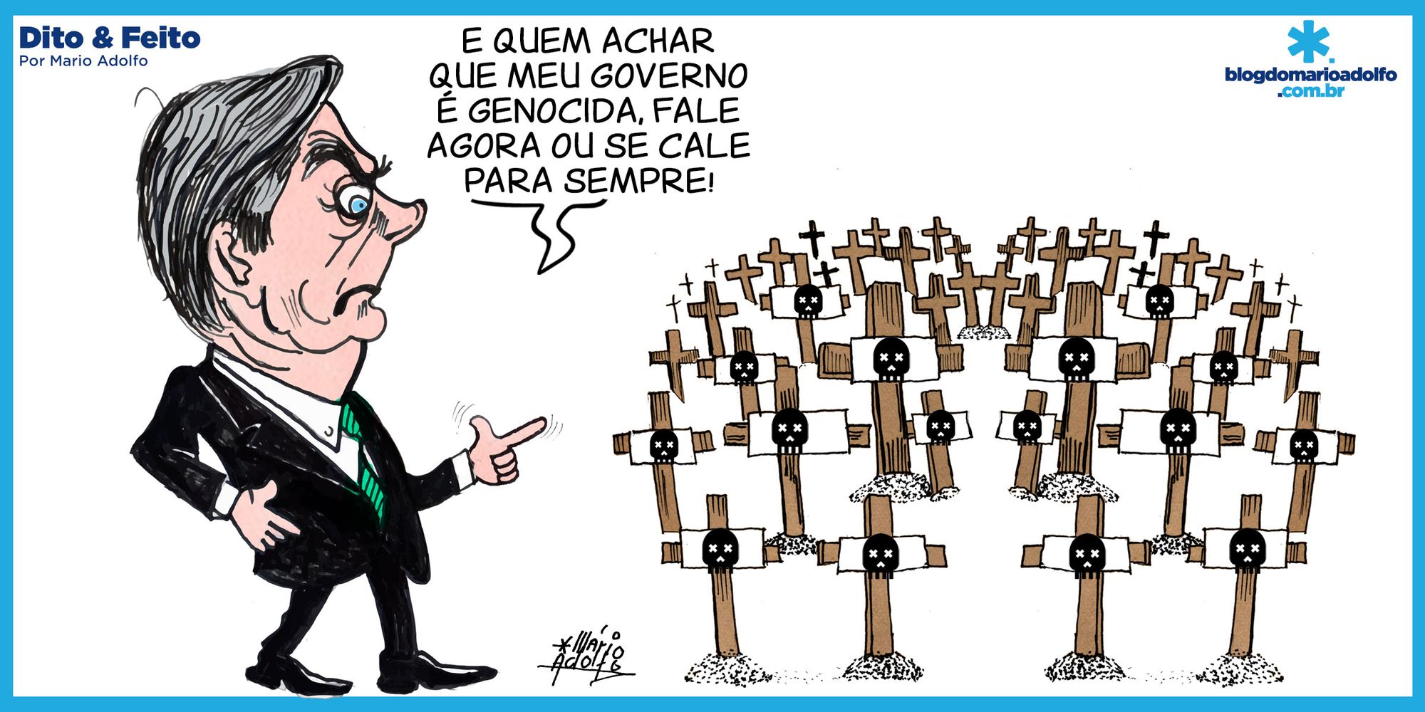 Dito & Feito: Governo Bolsonaro é acusado de genocídio e autoritarismo na OIT