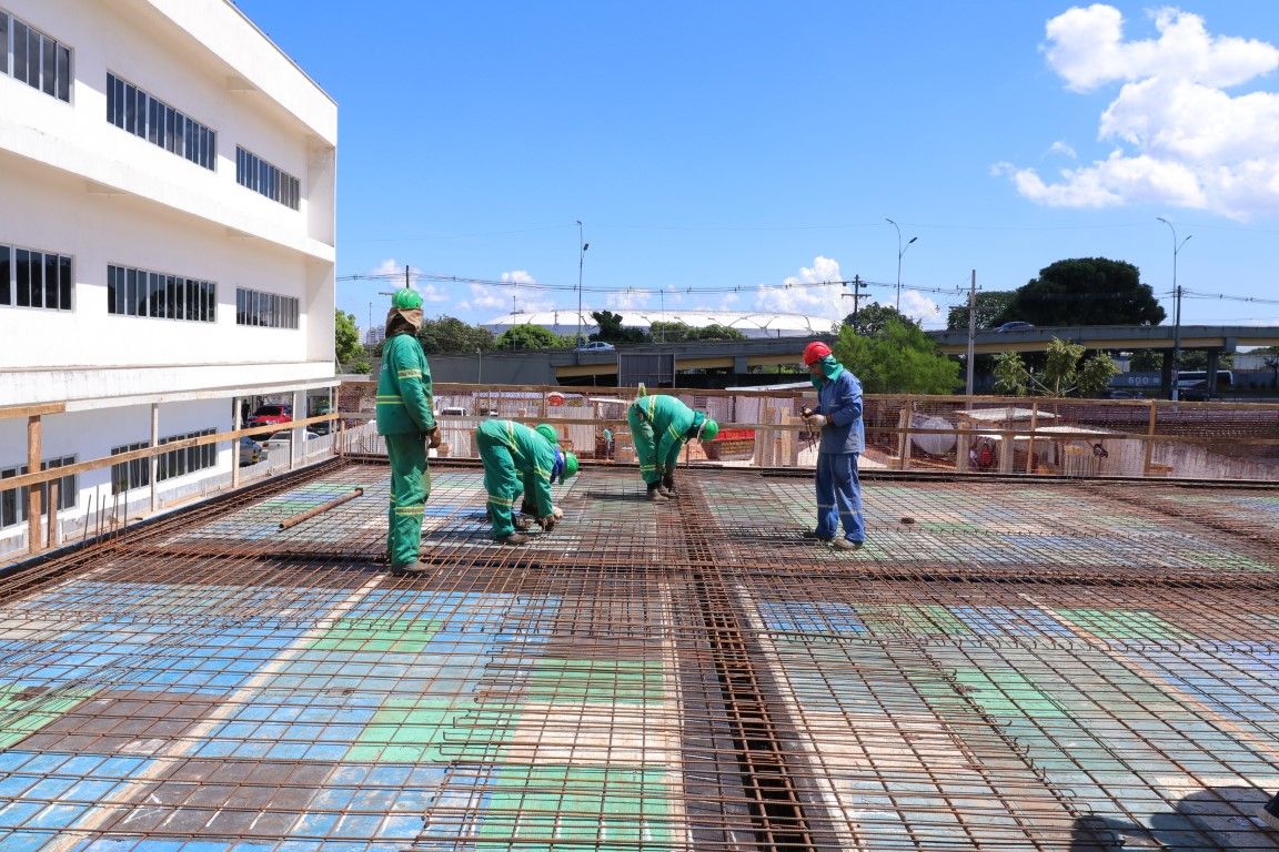 Obras do Hospital Público Veterinário do AM estão 24% concluídas