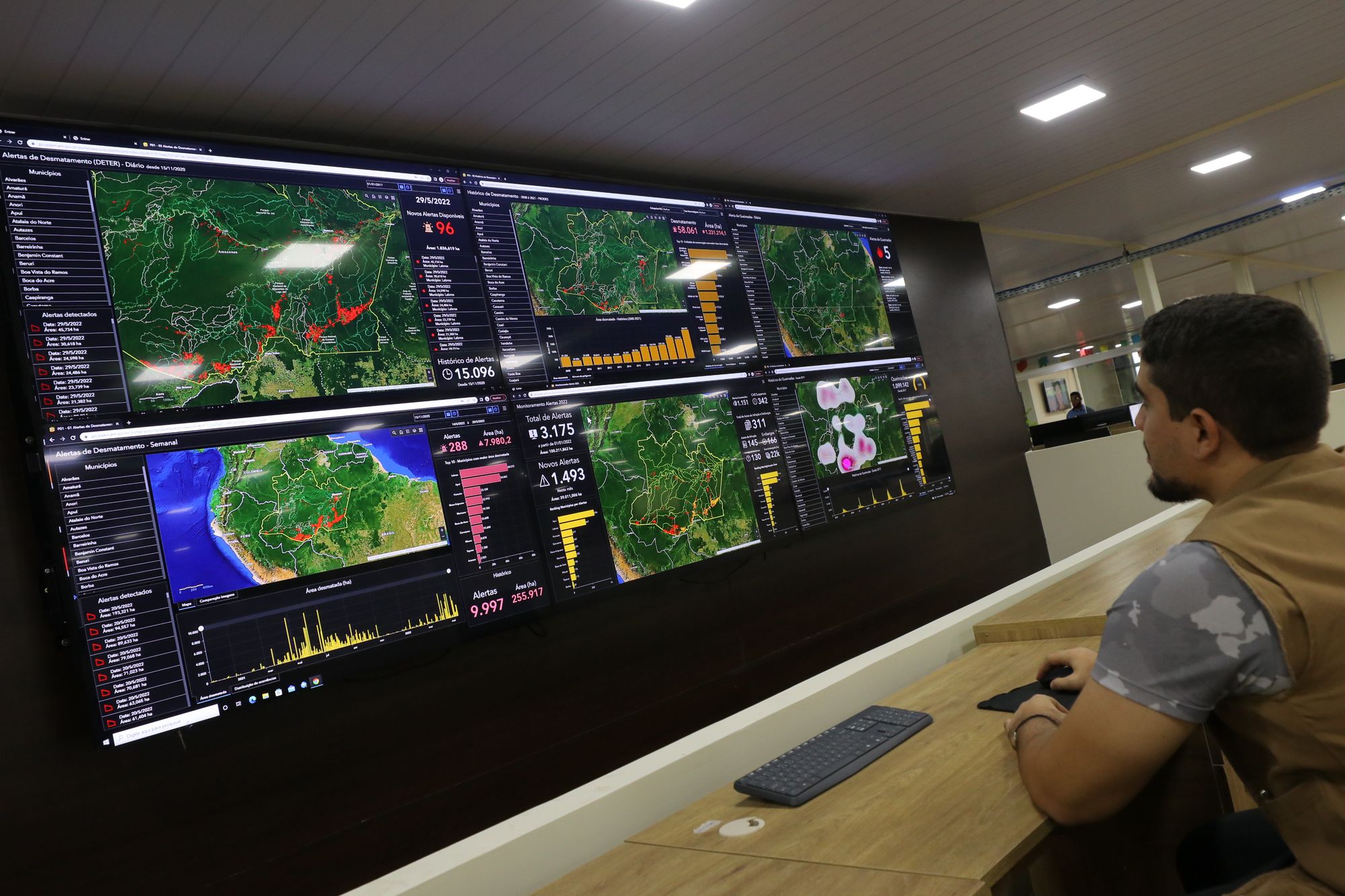 Governo do AM lança plano de ação para o Centro de Monitoramento Ambiental